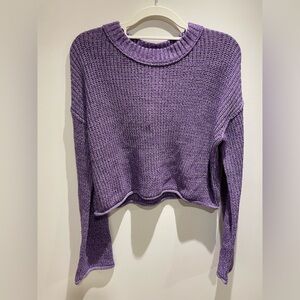 Wild Fable Lavender Crew Neck Sweater